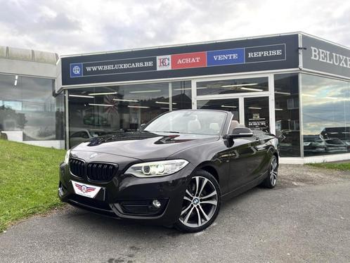 BMW 220DAS CABRIO*AUTOMATISCH*SPORT*GPS*S-CHAUFF*BI-XENON, Auto's, BMW, Bedrijf, Te koop, 2 Reeks, ABS, Alarm, Bluetooth, Boordcomputer