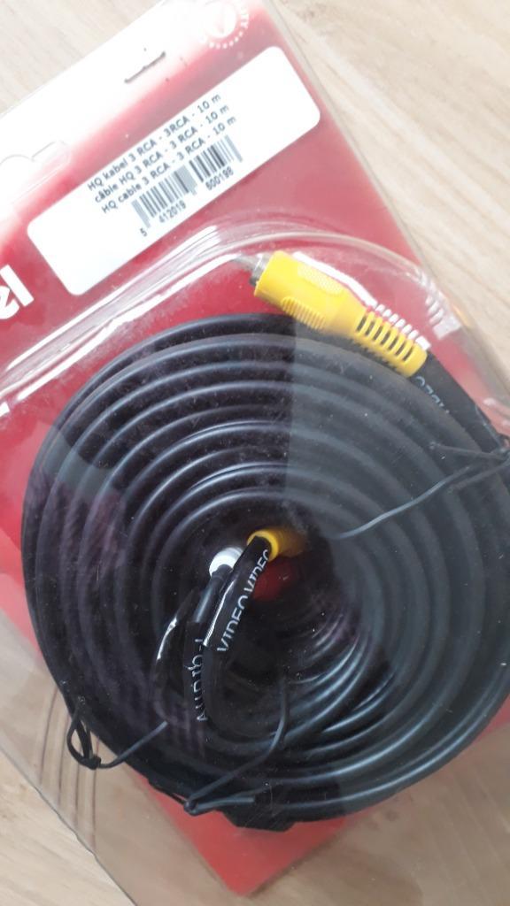 Upgrade Jouw Entertainment met Deze lange Cinch Kabel, Audio, Tv en Foto, Audiokabels en Televisiekabels, Nieuw, Componentkabel