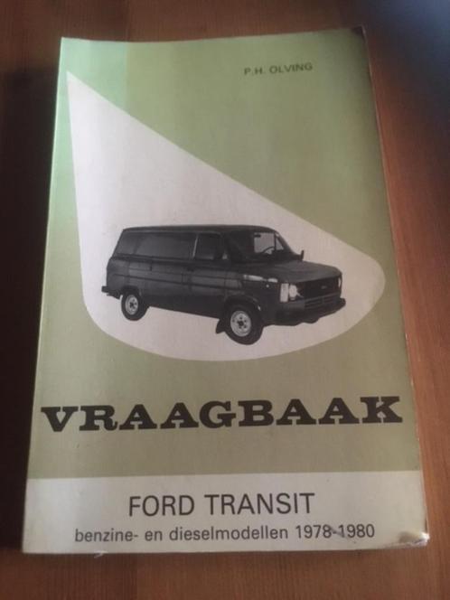 Ford Transit vraagbaak benzine-diesel 1978-1980, Auto diversen, Handleidingen en Instructieboekjes, Ophalen of Verzenden