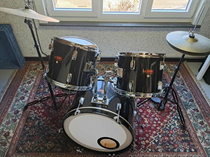 drumstel compleet, Muziek en Instrumenten, Drumstellen en Slagwerk, Gebruikt, Overige merken, Ophalen