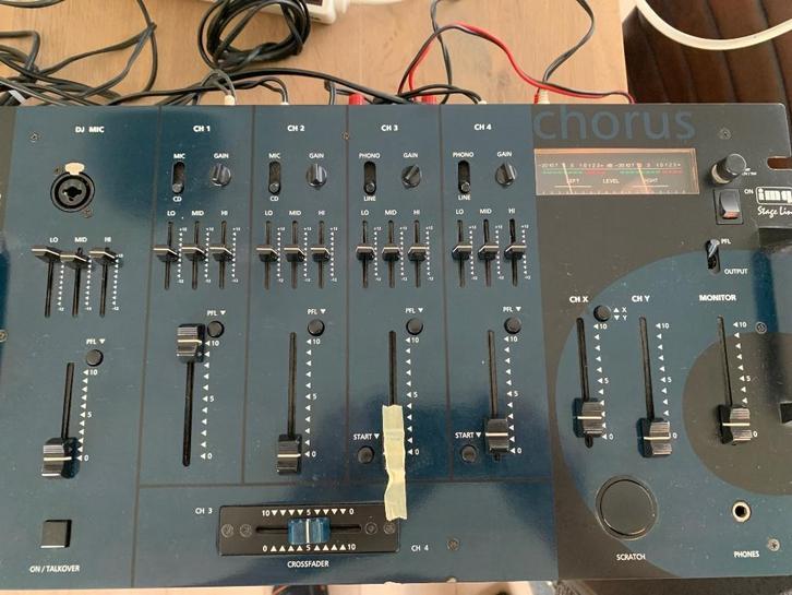 Mengpaneel imq,stage line mpx 600 (met werk aan), Muziek en Instrumenten, Mengpanelen, Gebruikt, Ophalen