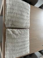 2 kussens, Ophalen, Zo goed als nieuw, Beige