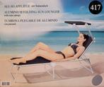Chaise longue pliable, Tuin en Terras, Ligbedden, Ophalen, Aluminium
