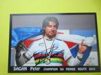 wielerkaart 2015 wk peter sagan  signe, Comme neuf, Envoi