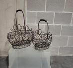 Decoratie manden in metaal, Neuf, Enlèvement, Panier, Autres matériaux