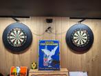 Dartsblok + surround + verlichting, Sport en Fitness, Darts, Ophalen, Gebruikt, Overige typen