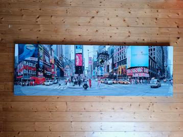 Print op canvas Times Square New York beschikbaar voor biedingen