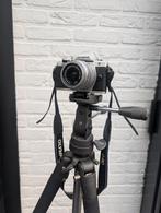 Camera met statief + tweede lens + tas, Enlèvement, Comme neuf