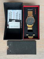 MVMT Classic Watch, 45MM, Analog + Date, Black/Gold Link, Handtassen en Accessoires, Horloges | Heren, Ophalen of Verzenden, Zo goed als nieuw