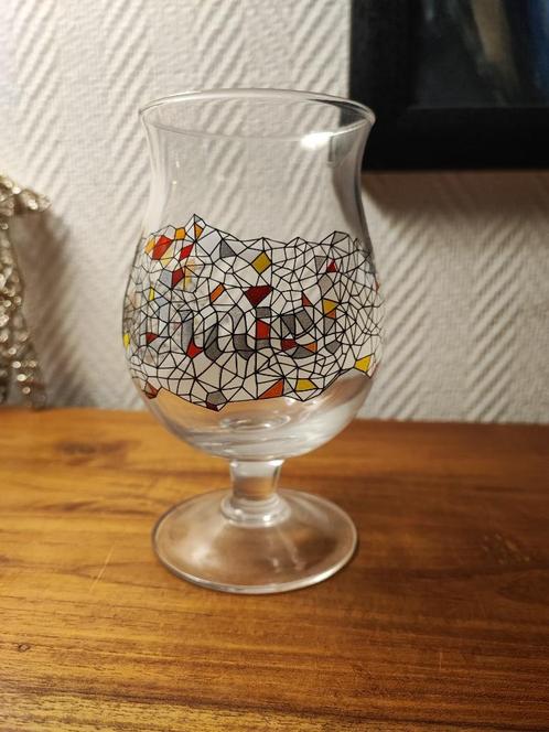 Duvel Glas “Philippe Debongnie”, verzamelobject, Verzamelen, Biermerken, Zo goed als nieuw, Duvel, Ophalen of Verzenden