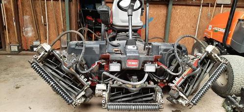 Toro Reelmaster 5010H - Fairway-maaier, Tuin en Terras, Grasmaaiers, Gebruikt, Benzine-grasmaaier, 50 cm of meer, Kooimesmaaier