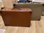 Lot de 2 anciennes valises de voyage, Enlèvement ou Envoi