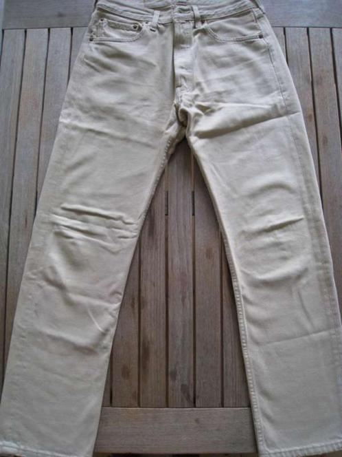 Jeansbroek heren, oker, Levi Straus 501, W31 L30, knopen, Kleding | Heren, Spijkerbroeken en Jeans, Ophalen of Verzenden