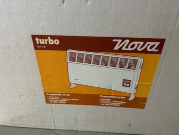 nova verwarmingstoestel turbo 426 en convector beschikbaar voor biedingen