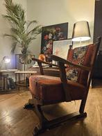 Fauteuil en bois style Arts and Crafts début 1900, Enlèvement