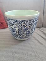 Delfts-blauw Boch Royal Sphinx bloempot – vintage, topcondit, Ophalen