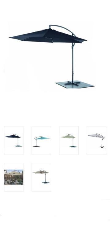 parasols NIEUW IN VERSCHILLENDE KLEUREN beschikbaar voor biedingen