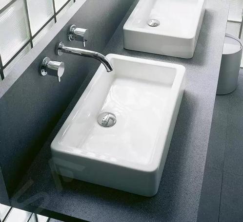 1x Duravit opzet wastafel 60 x 38 cm Rechthoek Keramiek(new), Tuin en Terras, Buitenkeukens, Nieuw, Ophalen of Verzenden
