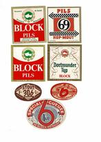 Oude bieretiketten van "DE BLOCK", Verzamelen, Biermerken, Verzenden, Nieuw, Overige typen, Overige merken
