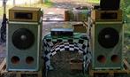 woofers jbl e130 en 38cm + Tweeters + ampli, Audio, Tv en Foto, Luidsprekerboxen, Ophalen, Gebruikt, JBL, Overige typen