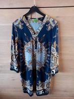 Jurk, Kleding | Dames, Jurken, K-design, Blauw, Maat 42/44 (L), Ophalen of Verzenden