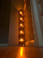 Postmoderne paarse acryl vloerlamp – 90s design, Huis en Inrichting, Ophalen, 100 tot 150 cm, Zo goed als nieuw, 90s design