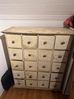 Antieke apotheker  kast met schuifjes, Antiek en Kunst, Ophalen