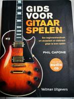 Gids voor gitaar spelen akoestische en électronique met cd, Boeken, Ophalen of Verzenden, Zo goed als nieuw, Phil Capone, Instrument