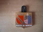police politie Rijkswacht gendarmerie insigne badge, Collections, Emblème ou Badge, Gendarmerie, Enlèvement ou Envoi