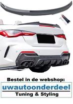 Achterklep Ducktale Spoiler Carbon Look Voor Bmw 4 Serie G22, Verzenden
