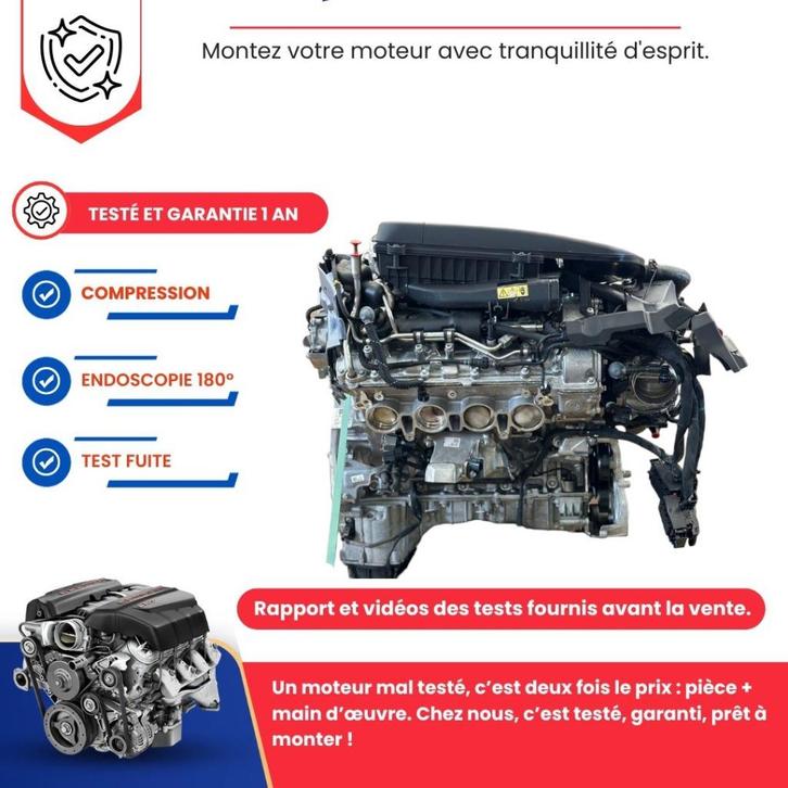 Complete motor Mercedes klasse c 63 c63 s c63s, Auto-onderdelen, Motor en Toebehoren, Mercedes-Benz, Nieuw, Ophalen of Verzenden