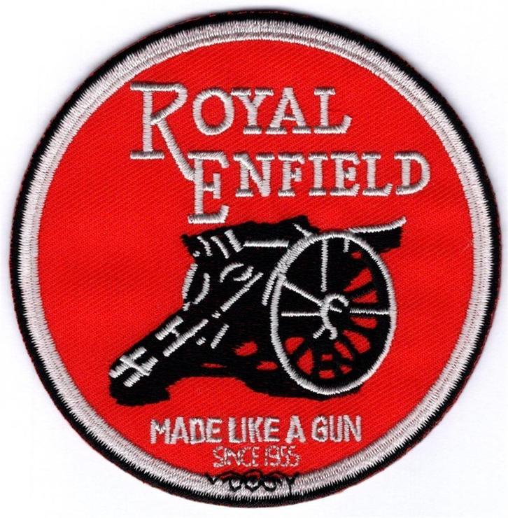 Royal Enfield stoffen opstrijk patch embleem #1, Motoren, Accessoires | Overige, Nieuw, Verzenden