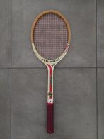 vintage houten tennisraket, Sport en Fitness, Gebruikt, Racket, L3, Ophalen