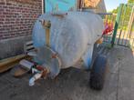 Watertank met drinkbak, Ophalen, Transport