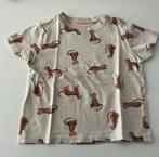 Beige tshirt met tijgers, hema, maat 80, Kinderen en Baby's, Babykleding | Maat 80, Ophalen of Verzenden, Gebruikt