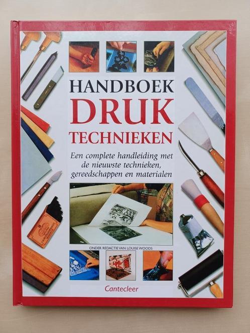 Handboek Druktechnieken - Cantecleer, Livres, Loisirs & Temps libre, Comme neuf, Autres sujets/thèmes, Enlèvement ou Envoi