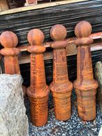 7 authentieke fonte paaltjes, graag bellen, Ophalen