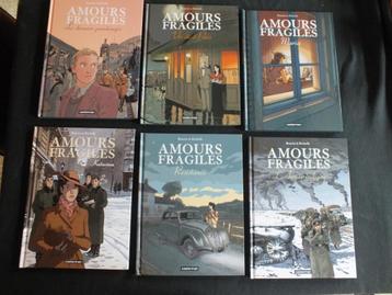 FRAGIELE LIEFDES (9 ALBUMS/EO). EDITIES CASTERMAN beschikbaar voor biedingen
