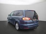 Ford Galaxy Hybride Vignale automaat|Trekh.|7 zit|FULL Optio, Auto's, Gebruikt, 4 cilinders, Blauw, 7 zetels