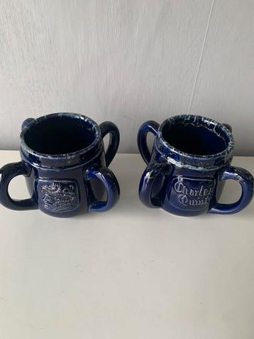 2 chopes en grès CHARLES QUINT, Enlèvement ou Envoi, Comme neuf, Chope(s)