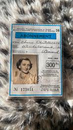 Abonnement expo 1958, Collections, Enlèvement