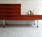 Mid-century kaptafel teak, Ophalen, Gebruikt