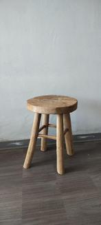 Decoratief krukje, Huis en Inrichting, Krukjes, Ophalen, Zo goed als nieuw, Hout