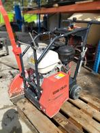 Betonzaag, vloerzaag Adams met honda motor, Doe-het-zelf en Bouw, Ophalen, Gebruikt, Cirkelzaag, 70 mm of meer