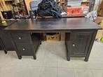 Bureau Hemnes Ikea + kastje, Ophalen, Gebruikt, Bureau