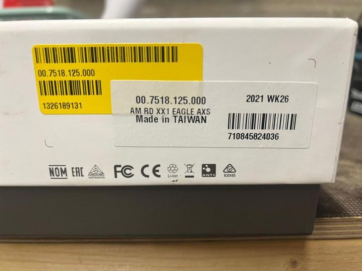 SRAM XX1 Eagle AXS derailleur, Fietsen en Brommers, Fietsonderdelen, Gebruikt, Mountainbike, Derailleur of Ketting, Ophalen of Verzenden
