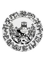Iittala Taika bord 30 cm zwart/wit ; 6 stuks, Huis en Inrichting, Bord(en), Overige stijlen, Zo goed als nieuw, Ophalen