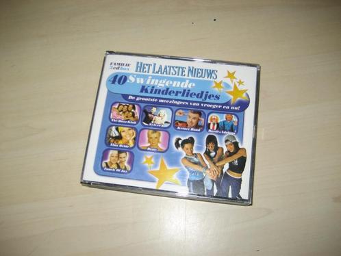 40 swingende kinderliedjes in Neuwstaat!!, Cd's en Dvd's, Cd's | Kinderen en Jeugd, Zo goed als nieuw, Muziek, Vanaf 10 jaar, Ophalen of Verzenden
