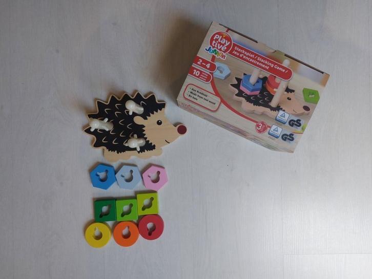 Playtive steekspel, Kinderen en Baby's, Speelgoed | Houten speelgoed, Zo goed als nieuw, Overige typen, Ophalen