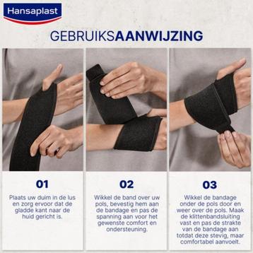 Hansaplast Pols Bandage - Polssteun - Pols Brace - Handbrace beschikbaar voor biedingen